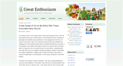 Desktop Screenshot of greatenthusiasm.blogspot.com