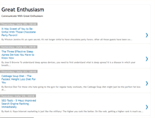 Tablet Screenshot of greatenthusiasm.blogspot.com