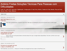 Tablet Screenshot of antoniofreitassolucoestecnicas.blogspot.com