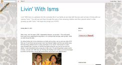 Desktop Screenshot of livinwithisms.blogspot.com