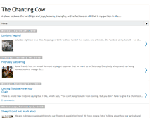 Tablet Screenshot of chantingcow.blogspot.com