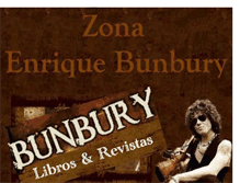 Tablet Screenshot of librosyrevistaszonaenriquebunbury.blogspot.com