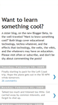 Mobile Screenshot of learnsomethingcool.blogspot.com