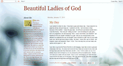 Desktop Screenshot of beautifulladiesofgod.blogspot.com