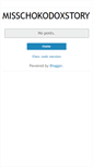 Mobile Screenshot of misschokodoxstory.blogspot.com