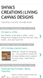 Mobile Screenshot of livingcanvasdesigns.blogspot.com