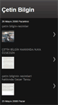 Mobile Screenshot of cetinbilgin.blogspot.com