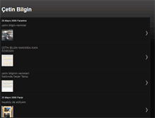 Tablet Screenshot of cetinbilgin.blogspot.com
