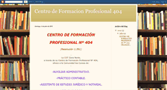 Desktop Screenshot of centroformacionprofesional404.blogspot.com