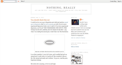 Desktop Screenshot of nothinggoingon.blogspot.com