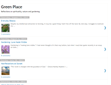 Tablet Screenshot of greenplace-chapelhill.blogspot.com