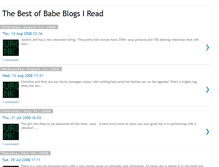 Tablet Screenshot of bestofbabeblogs.blogspot.com