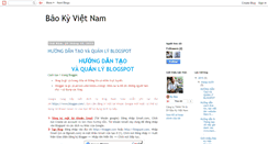 Desktop Screenshot of baokyvn.blogspot.com