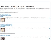 Tablet Screenshot of labellaceciyelimprudente.blogspot.com