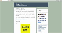 Desktop Screenshot of glasgowbloguk.blogspot.com