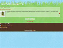 Tablet Screenshot of esparragosenconserva.blogspot.com