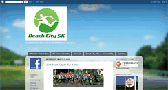 Desktop Screenshot of beachcity5k.blogspot.com