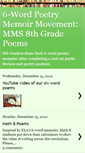 Mobile Screenshot of mmsgrade8poetry.blogspot.com