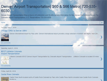 Tablet Screenshot of denverairporttransportation.blogspot.com
