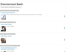 Tablet Screenshot of entertainmentbooth.blogspot.com