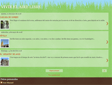 Tablet Screenshot of escueladeairelibre.blogspot.com