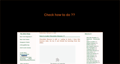 Desktop Screenshot of checkhowtodo.blogspot.com