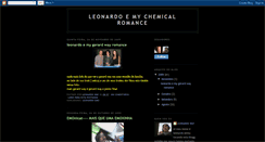 Desktop Screenshot of leonardoemychemicalromance.blogspot.com