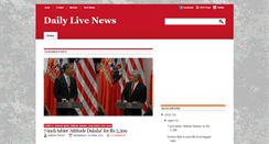 Desktop Screenshot of daily-live-news.blogspot.com