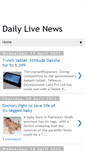 Mobile Screenshot of daily-live-news.blogspot.com