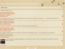 Tablet Screenshot of gelozonidoregalodelcielo.blogspot.com