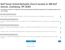 Tablet Screenshot of duffstreetumchurch.blogspot.com