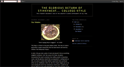 Desktop Screenshot of gloriousstench.blogspot.com