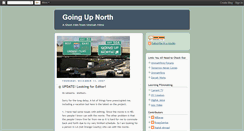 Desktop Screenshot of goingupnorththemovie.blogspot.com