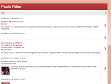 Tablet Screenshot of pauloritterpt.blogspot.com