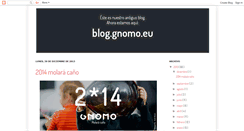 Desktop Screenshot of elblogdegnomo.blogspot.com