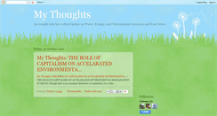 Desktop Screenshot of kecha-mythoughts.blogspot.com