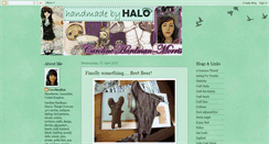 Desktop Screenshot of handmadebyhalo.blogspot.com