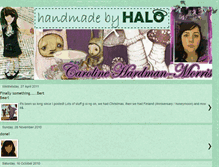 Tablet Screenshot of handmadebyhalo.blogspot.com