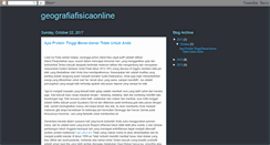 Desktop Screenshot of geografiafisicaonline.blogspot.com
