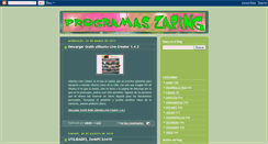 Desktop Screenshot of programaszaping.blogspot.com