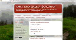 Desktop Screenshot of ametenlaescuela35.blogspot.com