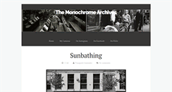 Desktop Screenshot of monochrome-archives.blogspot.com