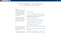 Desktop Screenshot of forexeducationlibrary.blogspot.com