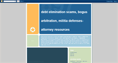 Desktop Screenshot of debtelimination.blogspot.com