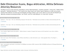 Tablet Screenshot of debtelimination.blogspot.com