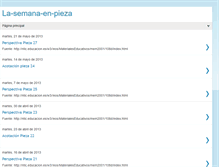 Tablet Screenshot of la-semana-en-pieza.blogspot.com