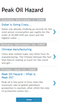 Mobile Screenshot of peakoilhazard.blogspot.com