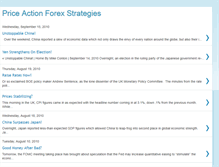 Tablet Screenshot of priceactionforexstrategies.blogspot.com