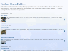 Tablet Screenshot of northernilpaddlers.blogspot.com