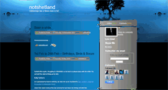 Desktop Screenshot of notshetland.blogspot.com